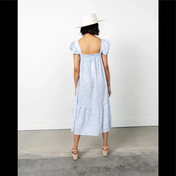 By the river KAYLEE FLUTTER SLEEVE dress small - Picture 16 of 16